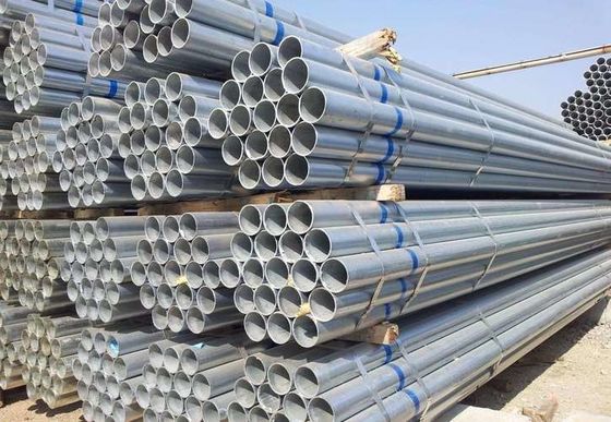 5.0m m galvanizaron la ronda soldada con autógena 600g/M2 de la inmersión caliente de la tubería de acero