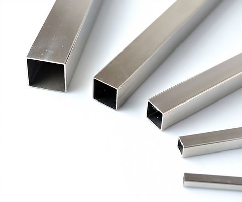 La tubería de acero cuadrada SS316L de la sección del hueco SS316 laminó rectangular