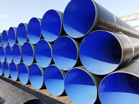 Línea soldada con autógena inconsútil tubo de espec. X65 del API del tubo para transportar el aceite