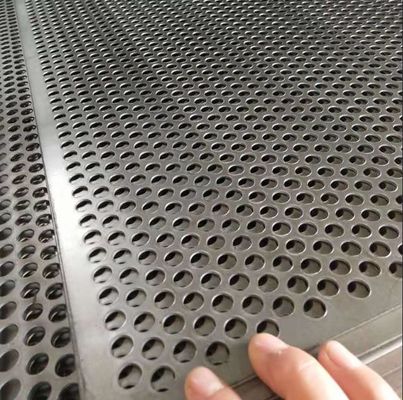 La placa de perforación de acero inoxidable 0.3m m SUS304L de ASTM AISI laminó el agujero redondo