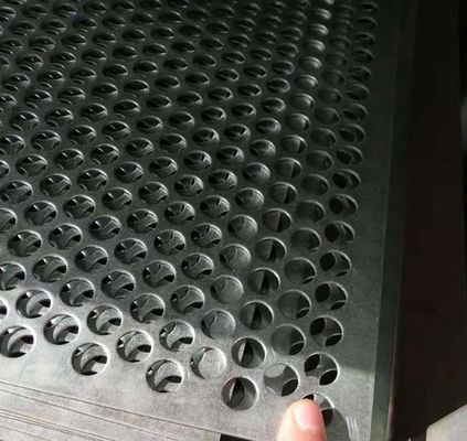 SS309S perforó la placa de acero de los SS que el agujero redondo perforó la hoja 10m m