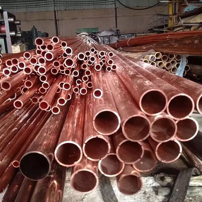 Tubo del tubo del cobre de ASTM C12000 40 milímetros de Cu DHP de TU1 derecho