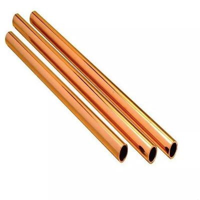 Tubo de cobre amarillo del tubo de H65 H62 del Cu de cobre capilar del diámetro bajo 99,9% para la industria