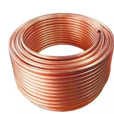 Aire acondicionado de la tira de la CA del tubo de la crepe del tubo ASTM B280 de la bobina del cobre de C12200 C2400
