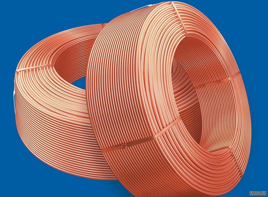Tubo C12200 de la bobina del cobre de ASTM B280 para el refrigerador de la condición del aire