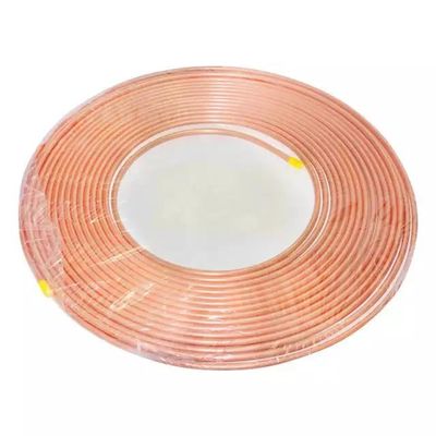 Bobina del tubo del cobre de TU1 ASTM C10200 para el aire acondicionado y la refrigeración