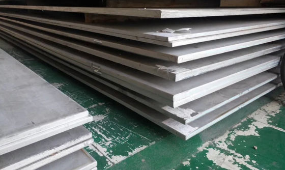 molino de placa de acero inoxidable de 2B 6m m 4000m m laminados en caliente