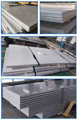 HL Placa de acero inoxidable 304 de 5 mm Borde ranurado de 3000 mm laminado en caliente