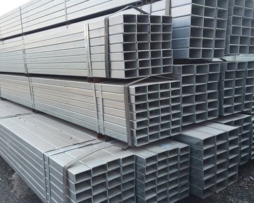 Invernadero rectangular cuadrado galvanizado de la sección del hueco de la inmersión caliente de los tubos de acero