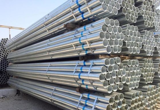 5.0m m galvanizaron la ronda soldada con autógena 600g/M2 de la inmersión caliente de la tubería de acero