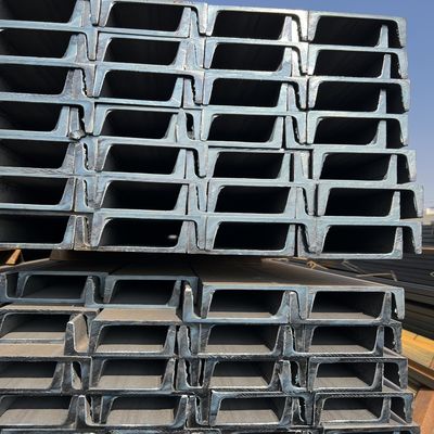 Perfil de acero galvanizado inoxidable S235 Q235 el 12m del canal U de C