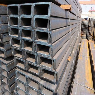 Perfil de acero galvanizado inoxidable S235 Q235 el 12m del canal U de C