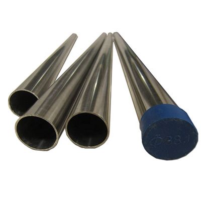 Tubería de acero soldada con autógena brillante AISI cepillado pulido de acero inoxidable 304 316L 20m m soldados con autógena