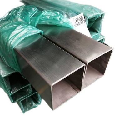Perfil de acero inoxidable del tubo 8.0m m A554 GR del tubo del hueco del cuadrado SS304