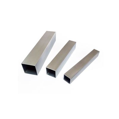 Perfil de acero inoxidable del tubo 8.0m m A554 GR del tubo del hueco del cuadrado SS304