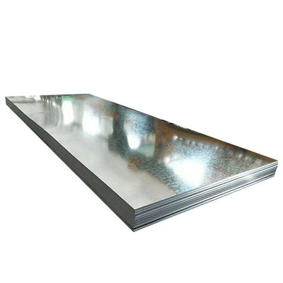 Z30 Z275 galvanizó la placa de acero JIS GB 1000m m laminado en caliente 1500m m del hierro