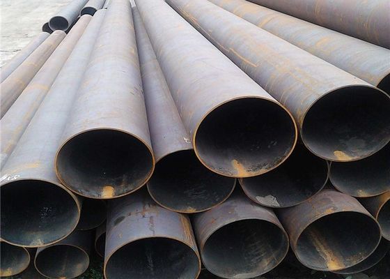 Tubo fino del metal de la tubería del metal de la pared de Q235A Q235B GBT3091 2008 que suelda con autógena los 6m el 12m