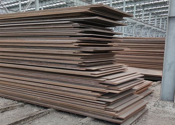 Corten que aherrumbra que resiste al final 2B del acero SMA400AW BW CW 40m m 50m m