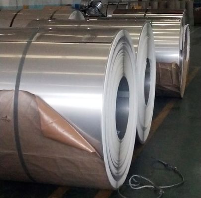 El acero inoxidable retirado a frío 440A arrolla la bobina de acero 4K del grueso 2B 2.o de la anchura ASTM 1.5m m de 1500m m
